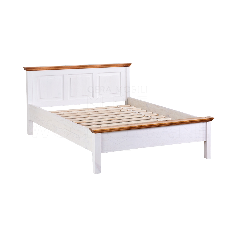 Dwuosobowe drewniane łóżko  HN-ACC-1-140/200